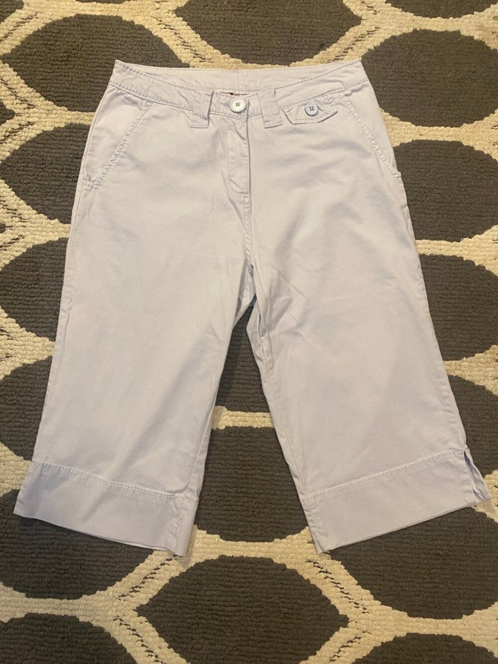 Woolrich Women’s Stretch Khaki Capri Pants Size 8